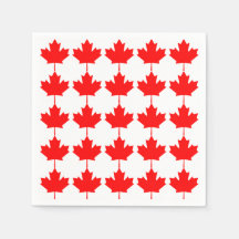 Red Maple Leaf Pattern