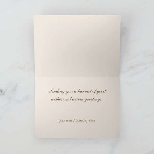 Red maple leaves karte (Innenseite)