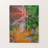 Red maple leaves puzzle (Vertikal)