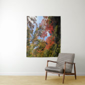 Red Maples im japanischen Garten Wandteppich (Beispiel)