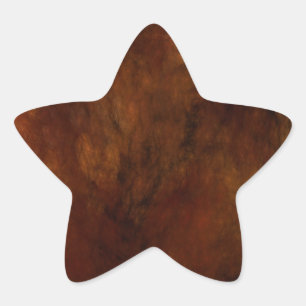 Red Marble Abstrakt Fraktal Star Sticker