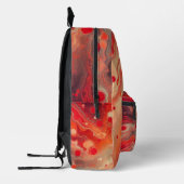 Red Marble Bedruckter Rucksack (Links)