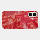 Red Marble Case-Mate iPhone Hülle (Rückseite (Horizontal))