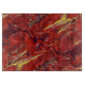 Red Marble Cutting Board Schneidebrett (Vorderseite)