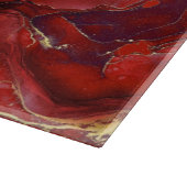 Red Marble Cutting Board Schneidebrett (Ecke)
