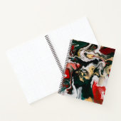 Red Marble Design Notizblock (Innenseite)