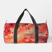 Red Marble Duffle Bag (Rückseite)