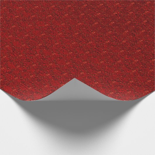 Red Marble Muster Geschenkpapier (Ecke)