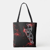 Red Marble TS Monogram Tasche (Rückseite)