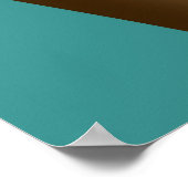 Red Martini Bikini Poster (Ecke)