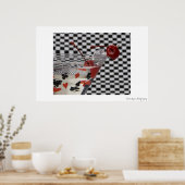 Red Martini Poster (Küche)
