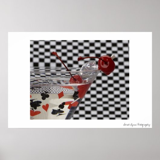 Red Martini Poster (Vorne)