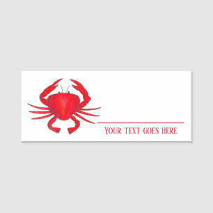 Red Maryland Crab Seafood Shack Restaurant Namensschild