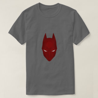 Red Mask T-Shirt – Dark Vigilante Mask Design Gift