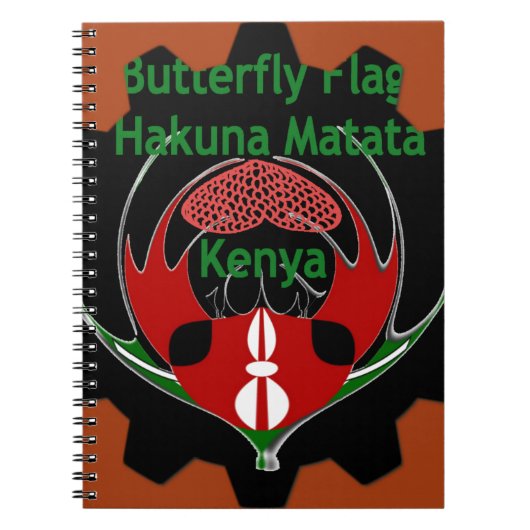 Red Matata Kenia sprach Notizblock (Vorderseite)