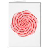 Red Math Rose Card (Vorne)