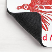 "Red Matuka" Classic Trout Fly Mousepad (Ecke)