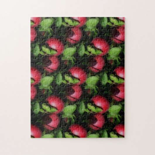 Red McIntosh Apples Nature Puzzle (Vertikal)