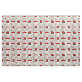 Red Merle Aussie und roter LKW Stoff (Fat Quarter (45,7 x 55,9 cm))
