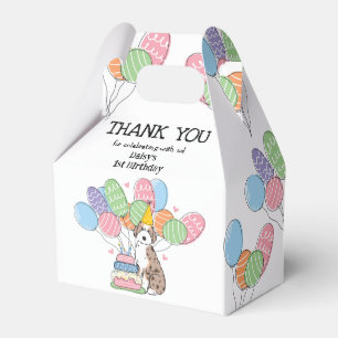 Red Merle Aussiedoodle Dog Birthday Vielen Dank Geschenkschachtel