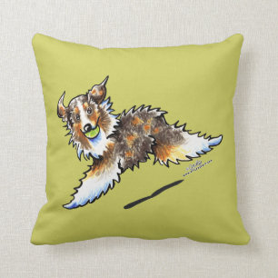 Red Merle Australian Shepherd Lasse Play Kissen