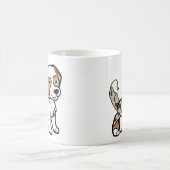 Red Merle w Schwanz Kaffeetasse (Mittel)