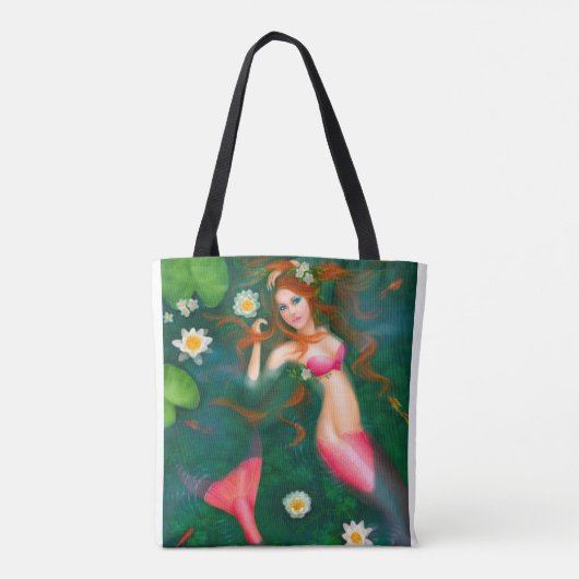 Red Mermaid Tasche (Rückseite)
