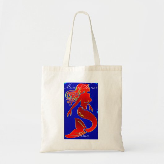 Red Mermaid Trauzeugin Tragetasche (Vorne)