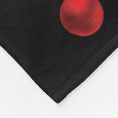 Red Merry Christmas Tree Fleecedecke (Ecke)