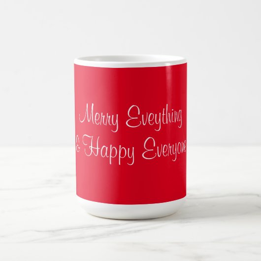 Red Merry Everything Tasse (Mittel)