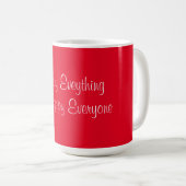 Red Merry Everything Tasse (VorderseiteRechts)