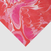 Red Merry Marble Seidenpapier (Ausschnitt)