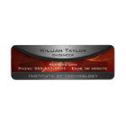 Red Metallic Elegance