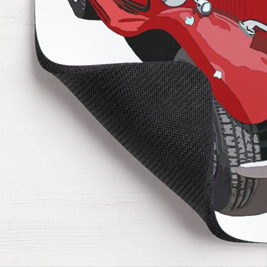 Red MG TD Mousepad (Ecke)