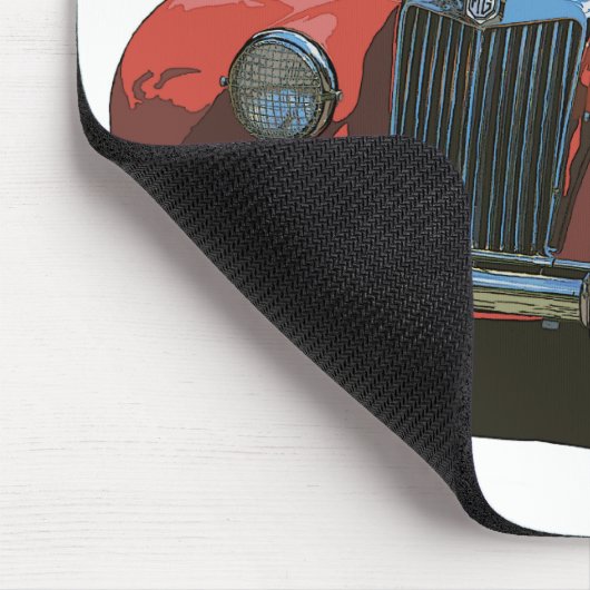 Red MG TF Mousepad (Ecke)