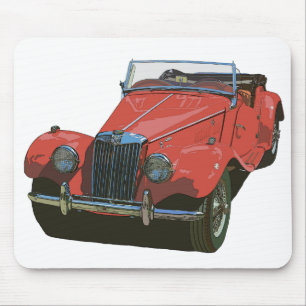 Red MG TF Mousepad