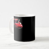 Red Mia a MX 5 mit h anime Girl Classic Kaffeetasse (Vorderseite Links)