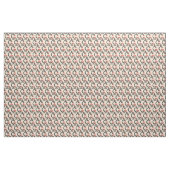 Red Microscope Science Tiled Design Fabric Stoff (Fat Quarter (45,7 x 55,9 cm))
