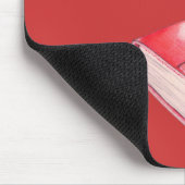 Red Mini Sketchbook Mousepad (Ecke)