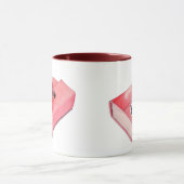 Red Mini Sketchbook Tasse (Zentrum)