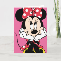 Red Minnie | Handkopf Karte