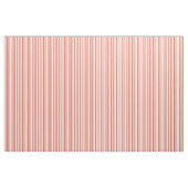 Red & Minze Cream Lines Stoff (Fat Quarter (45,7 x 55,9 cm))