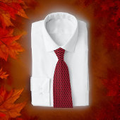 Red Mirror Diamond Black Business Krawatte