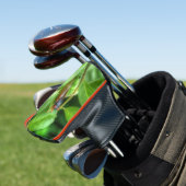 Red Mit Augen Cicada Golf Headcover (In Situ)