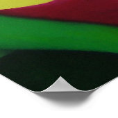 Red Mit Augen Tree Frog Poster (Ecke)