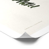 Red mit Augen Vireo von Audubon Poster (Ecke)