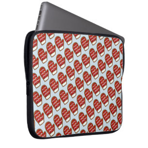 Red Mitten Mattiert Sugardkeks Weihnachtsfest Laptopschutzhülle
