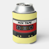 Red Mix Tape - 80er und 90er Retro Inspiriert Gesc Dosenkühler (Kanne Rückseite)