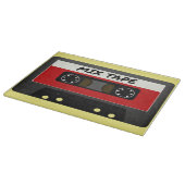Red Mix Tape - 80er und 90s Retro  Geschenk Schneidebrett (Ecke)