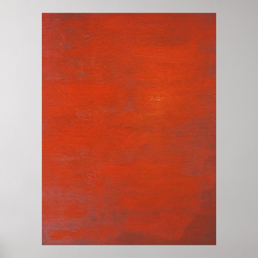 Red Modern Art Poster (Vorne)
